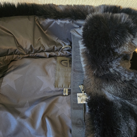 Goldbergh Faux Fur Black Bodywarmer Vest - Picture 15 of 17